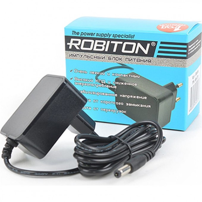 Адаптер/блок питания ROBITON IR9-9W 15696 Адаптер/блок питания ROBITON IR9-9W 15696