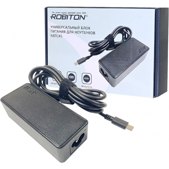 Адаптер/блок питания ROBITON NBTC45 19589 Адаптер/блок питания ROBITON NBTC45 19589