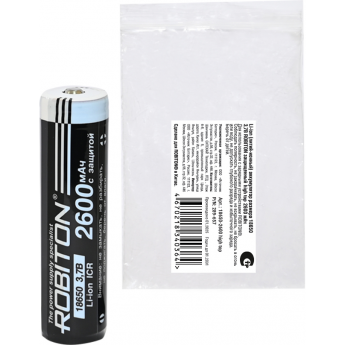 Аккумулятор ROBITON 18650-2600 high top Аккумулятор ROBITON 18650-2600 high top