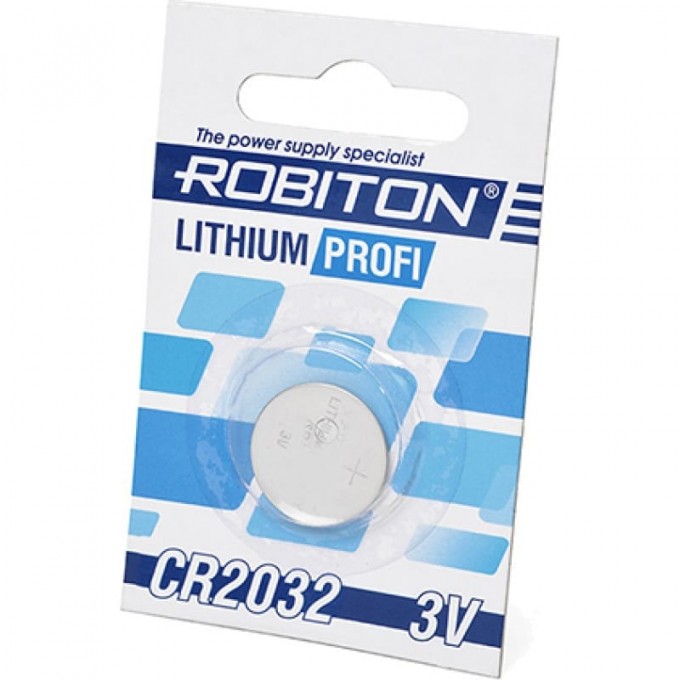 Элемент питания ROBITON R-CR2032-BL1 12444 Элемент питания ROBITON R-CR2032-BL1 12444