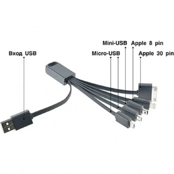 Кабель USB ROBITON P9 Multicord Кабель USB ROBITON P9 Multicord