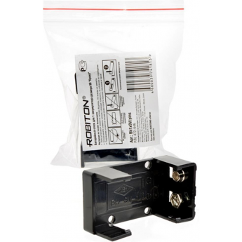 Отсек для элементов питания ROBITON Bh1x9V/pins с выводами для пайки PK1 Отсек для элементов питания ROBITON Bh1x9V/pins с выводами для пайки PK1