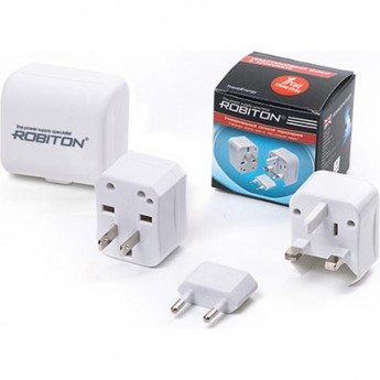 Переходник сетевой ROBITON TravelEnergy Переходник сетевой ROBITON TravelEnergy
