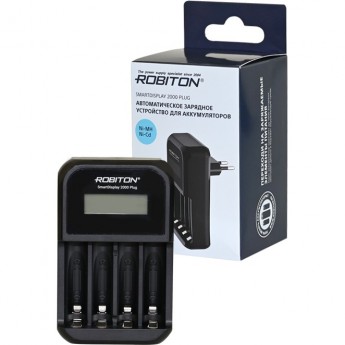 Зарядное устройство ROBITON SMARTDISPLAY 2000 Plug с дисплеем BL1